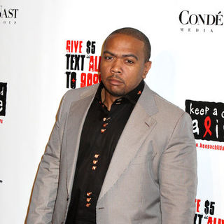 Timbaland in 5th Annual "Keep A Child Alive" Black Ball - Red Carpet Arrivals