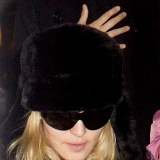 Madonna in Madonna Departing the Kaballah Center in New York on February 14, 2009