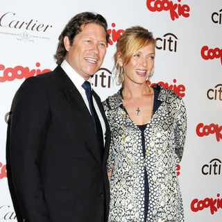 Arpad Busson, Uma Thurman in Cookie Magazine Smart Cookie Awards 2009 - Arrivals