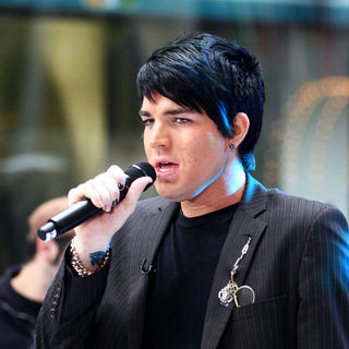 Adam Lambert in 2009 American Idol Winner and Runnerup in Concert on NBC's "Today Show" - May 28, 2009
