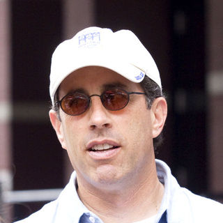 Jerry Seinfeld in "The Backup Plan" Filming on Location on the Upper East Side of New York on July 17, 2009