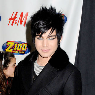 Adam Lambert in Z100's Jingle Ball 2009 - Press Room