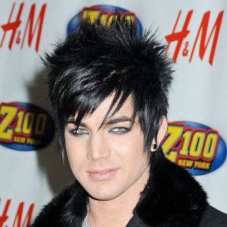 Adam Lambert in Z100's Jingle Ball 2009 - Press Room