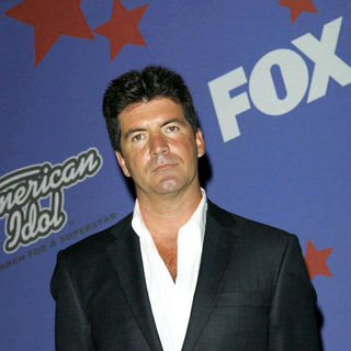 Simon Cowell in American Idol Finale - Press Room