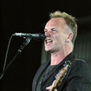 Sting in 2006 Rock in Rio Lisboa Music Festival