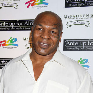 Mike Tyson in Ante up for Africa 2009 World Series of Poker - Arrivals