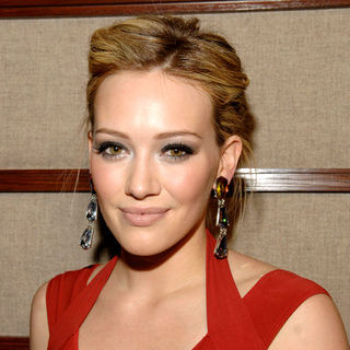 Hilary Duff in Mercedes-Benz Fashion Week Fall 2009 - Heart Truth's Red Dress Collection Fashion Show