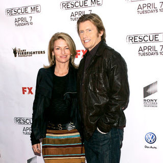Denis Leary, Ann Lembeck in "Rescue Me" Season 5 New York City Premiere - Arrivals
