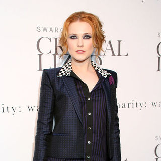 Evan Rachel Wood in Swarovski Crystallized Store & Lounge New York Grand Opening Party - Arrivals