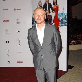 Simon Pegg in 2008 Cannes Film Festival - Akvinta GQ Party for "How to Loose Friends and Alienate People" Premiere