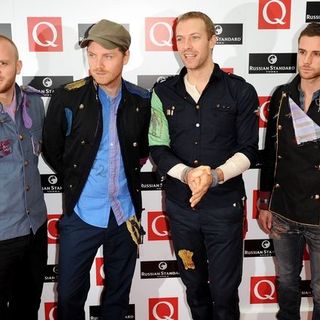 Coldplay in 2008 Q Awards - Arrivals