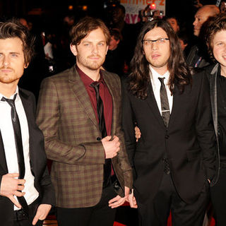 Kings of Leon in The Brit Awards 2009 - Arrivals