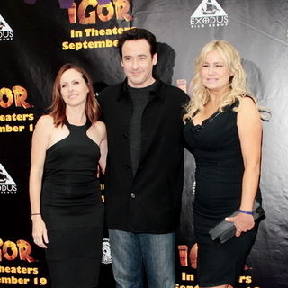 Molly Shannon, John Cusack, Jennifer Coolidge in "Igor" Los Angeles Premiere - Arrivals