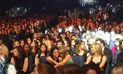 Selena Gomez and Taylor Swift Seen Hugging at the AMAs