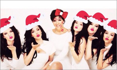 Kris Jenner Shares the Kardashian Family Christmas Photo