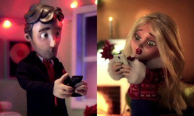 Kristen Bell Gets Animated in 'Text Me Merry Christmas' Music Video