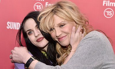 Courtney Love Gives Daughter Frances Warm Hug at Sundance