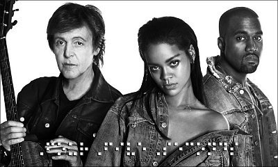 Rihanna Releases New Song Ft. Paul McCartney and Kanye West