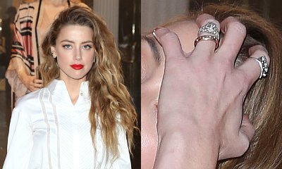 Amber Heard Debuts Wedding Ring in First Post-Wedding Appearance