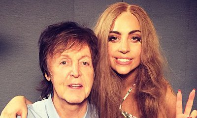 Photos: Lady GaGa Hits the Studio With Paul McCartney for One of His 'Secret Projects'