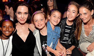 Angeline Jolie Takes Shiloh and Zahara, Katie Holmes Takes Suri to Kids'  Choice Awards