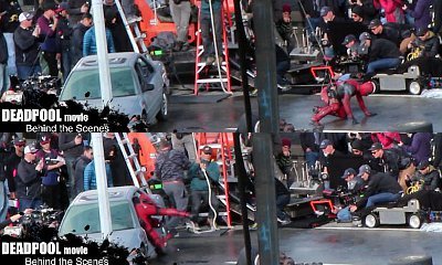 Deadpool Smashes Into Car in New Behind-the-Scenes Video