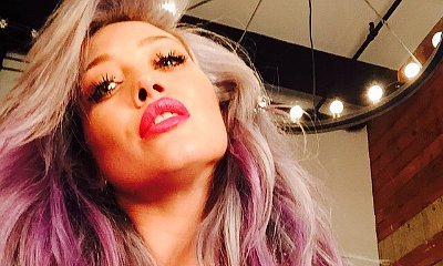 Hilary Duff Dyes Her Hair Pink