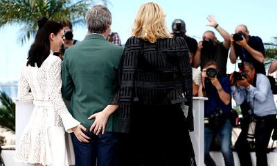 Cate Blanchett and Rooney Mara Caught Touching Todd Haynes' Bum