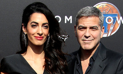 George Clooney and Amal Alamuddin Attend 'Tomorrowland' Premiere