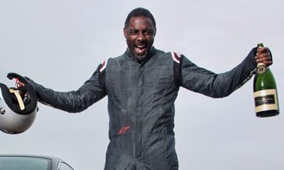 Idris Elba Breaks 'Flying Mile' Record in a Bentley