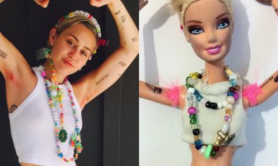 Miley Cyrus Gets a Barbie Mini-Me With Pink Armpit Hair