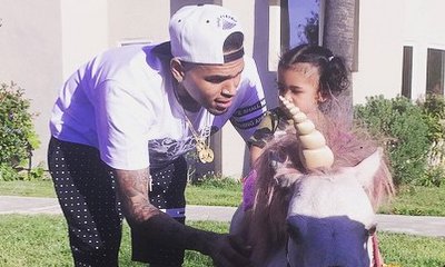 Chris Brown Celebrates First Father's Day by Hosting a Party for Royalty's First Birthday