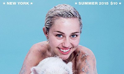 Miley Cyrus Goes Nude While Hugging Pig for Paper Magazine