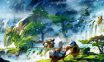 'Kung Fu Panda 3' Concept Arts Reveal Hidden Panda Village