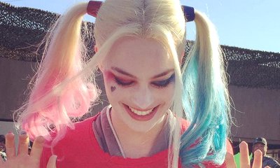Margot Robbie Gets Harley Quinn Birthday Cake From Suicide Squad Castmates