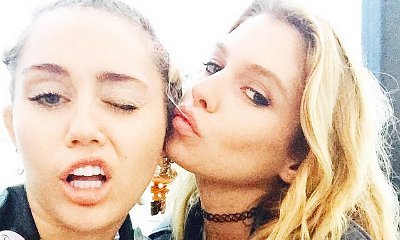 Miley Cyrus and Stella Maxwell Enjoy PDA-Filled Dinner Date in California
