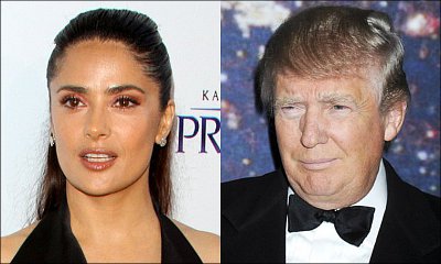 Salma Hayek Won't Even Utter Donald Trump's Name After Anti-Mexican Comments