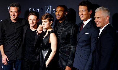 Miles Teller Joins Co-Stars at 'Fantastic Four' NYC Premiere