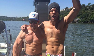 Shirtless Jared Padalecki and Stephen Amell Show Off Their Ripped Abs for a Good Cause
