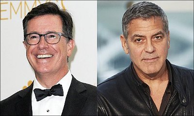 Stephen Colbert Invites George Clooney as His First 'Late Show' Guest