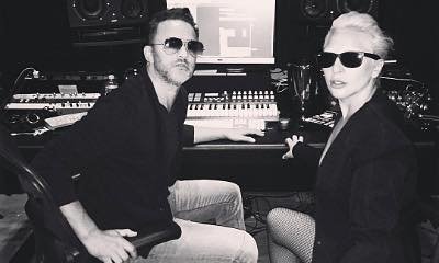 Lady GaGa Teases New Album With Photo of Her Hitting the Studio With RedOne