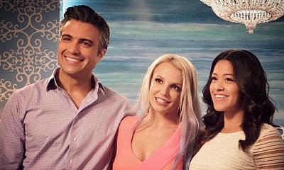 First Pics of Britney Spears on 'Jane the Virgin' Set Arrive