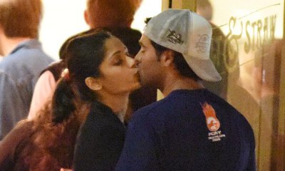 Freida Pinto Spotted Kissing Her New Man, Polo Pro Ronnie Bacardi