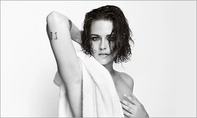 Kristen Stewart Ditches Her Clothes for Mario Testino Towel Series
