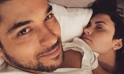 Wilmer Valderrama Shares Adorable Selfie With Sleeping Demi Lovato
