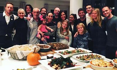 Gwyneth Paltrow Shares Rare Pic of Family Gathering With Chris Martin and Their Kids on Thanksgiving