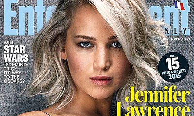 Jennifer Lawrence Named Entertainer of the Year 2015 by EW