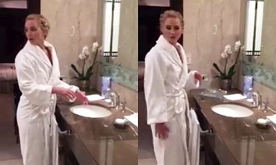 Jennifer Lawrence Sets Record Straight on Toilet Hygiene Rumors With Hilarious Video