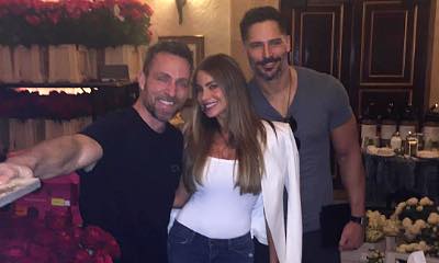 Sofia Vergara and Joe Manganiello's Wedding Features a Bunch of Red and White Roses