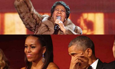 Aretha Franklin Brings President Obama to Tears by Performing 'A Natural Woman'